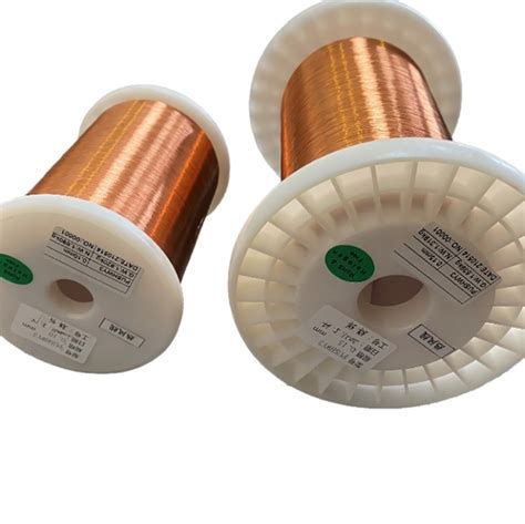 Hot Air Direct Weldable Enameled Copper Wires 0 17mm For Magnetic