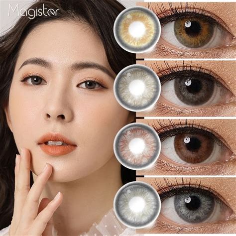 Magister Colored Lenses Yearly Use Iris Soft Contact Lens 2pcs Make Up Lenses （000） Lazada Ph