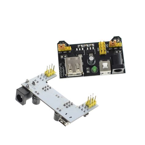 MB102 Breadboard Power Supply Module MB102 White Breadboard Dedicated