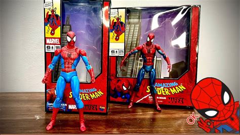 Unboxing Mafex The Amazing Spider Man 185 And The BOOTLEG 075 YouTube