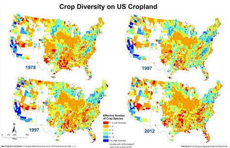 Only One Region Has Better Crop Diversity Now Than 34 Years Ago - Modern Farmer