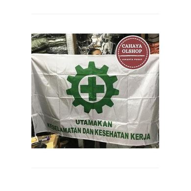 Jual Bendera K3 Standar Depnaker Jakarta Pusat ATK Media Tokopedia