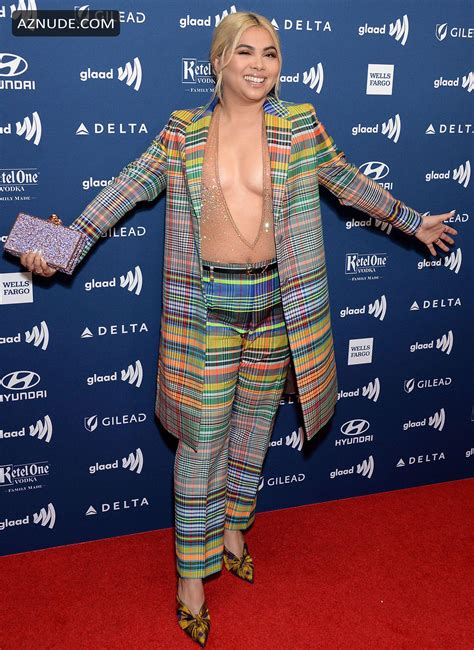 Hayley Kiyoko Sexy At The 30th Annual Glaad Media Awards Held At The Bevelry Hilton In Beverly