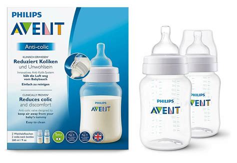 Philips Avent Anti Colic 2 Feeding Bottle 260Ml Kepler FunWorld Pk