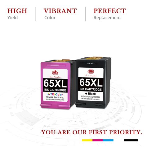 2pk 65xl Ink Cartridge For Hp 65 Xl Deskjet 3720 3772 All In One Envy 5000 5055 Ebay