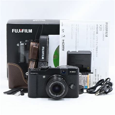 富士フイルム Fujifilm X20 ブラックの通販 By Flagship Camera （フラッグシップカメラ）ラクマ店｜フジ