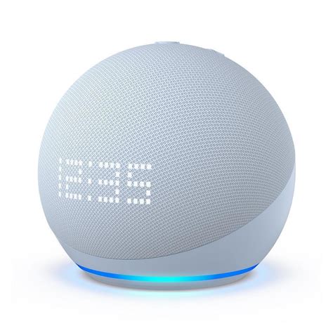 Echo Dot 5 Geraço Amazon Alexa Azul KaBuM