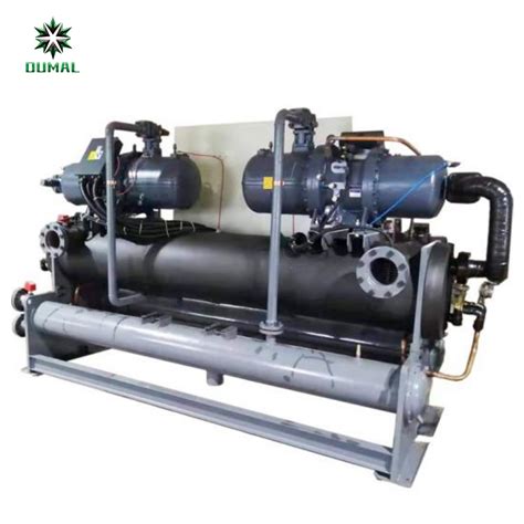 Ton Screw Type Low Temperature Water Cooled Glycol Brine Chiller