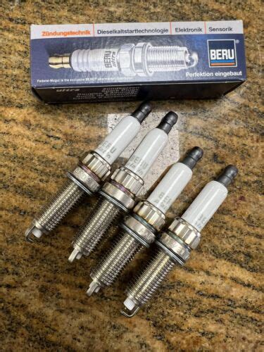 X4 OEM BERU Plugs Spark Plug Set For Mini Cooper Clubman Countryman