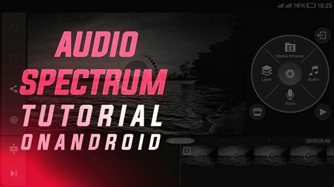 How To Make Audio Spectrum On Android YouTube