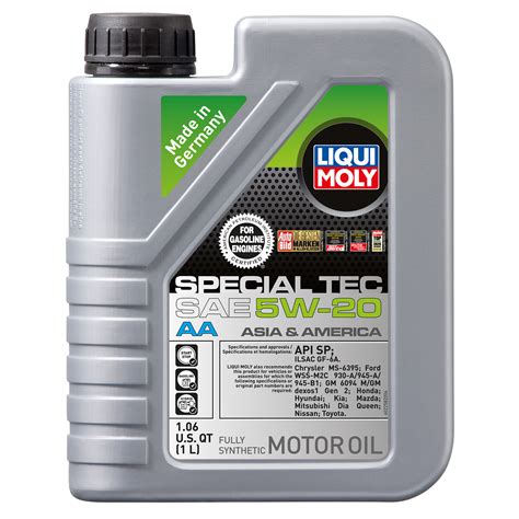 Liqui Moly SPECIAL TEC AA 5W20 Engine Oil (1 Liter) LM2258 by Liqui ...