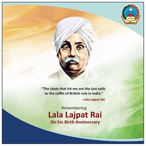 Lala Lajpat Rai Birth Anniversary Freedom Fighters Appliance Repair