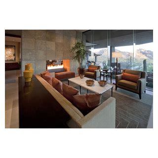 Architect Jon C Bernhard Southwestern Living Room Phoenix By