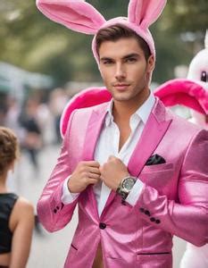 Bunny Costume Male Fancy Dress Face Swap ID:883164