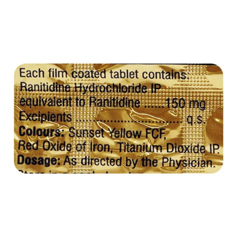 Rantac 150mg Tablet 30s Price Uses Side Effects Netmeds