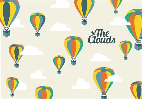 Free Hot Air Balloon Background Vector Art At Vecteezy