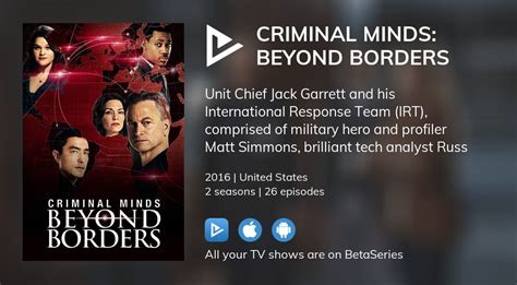 Watch Criminal Minds Beyond Borders Streaming