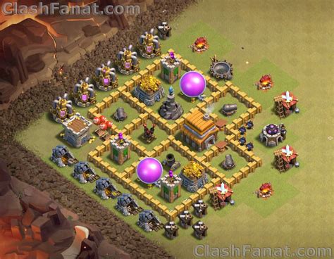 Rathaus Level 5 Base Die Besten Coc Rh 5 Base