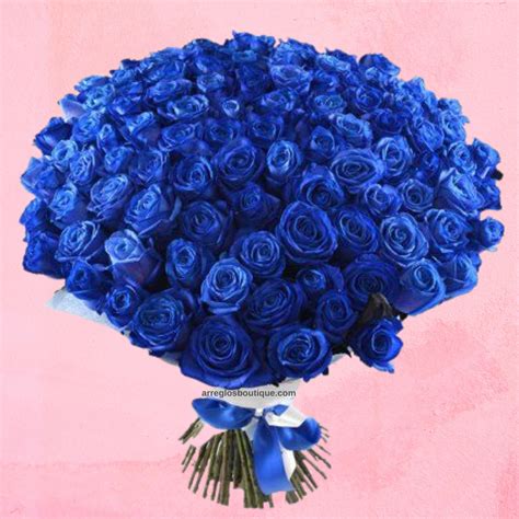 Recopilaci N Imagen Arreglos Con Rosas Azules Abzlocal Mx