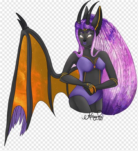 Demônio Desenho animado demônio roxo dragão personagem fictício png