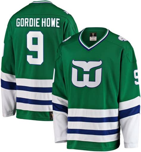 NHL Hartford Whalers Gordie Howe #9 Breakaway Vintage Replica Jersey | Dick's Sporting Goods