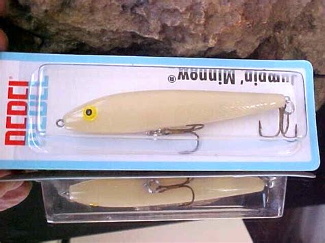 T10 Rebel Jumpin Minnow Reb Jumpin Mino 2 25 3 8 Bone Fishing Lure