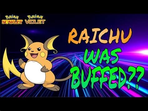 Raichu Got Insane Buffs How To Use Raichu In Pokemon Scarlet And