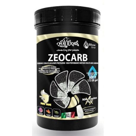 Charbon zéolite ZEOCARB 820g 1L pour aqua de 800L max