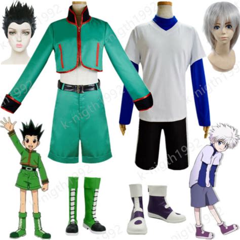 Hunter X Hunter Cosplay Killua Zoldyck Costume Ubicaciondepersonas