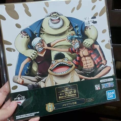 One Piece Anime Shikishi Boards Zoro Franky Robin On Carousell