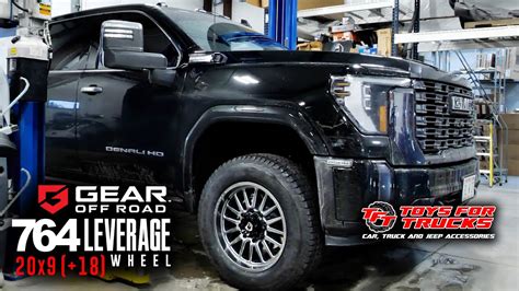 20x9 Gear Off Road 764 Leverage Wheels Cooper Tire Discoverer Snow