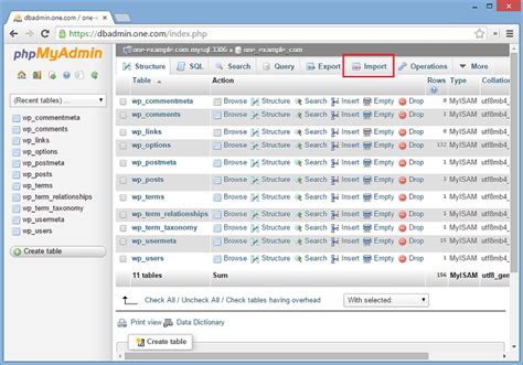 Cómo Importar Una Base De Datos Mysql En Phpmyadmin Hot Sex Picture