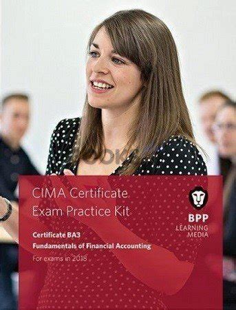 Bpp Cima Ba Fundamentals Of Financial Accounting Exam Practice Kit