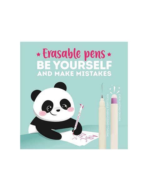 Bol Grafo De Gel Borrable Panda Legami