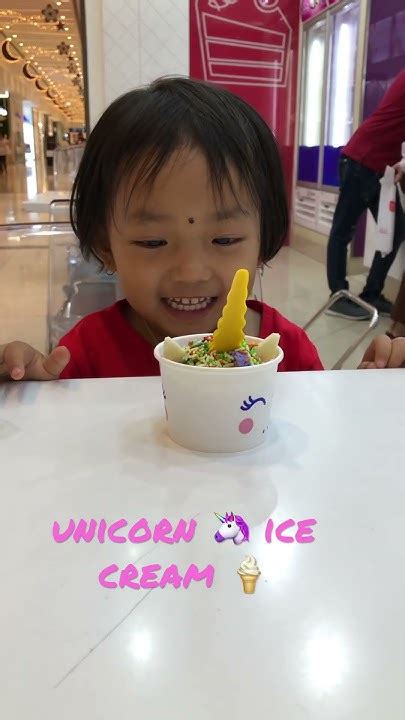 Eating Unicorn 🦄 Ice Cream 🍦 Shorts Shortsviral Shortsfeed Unicorn