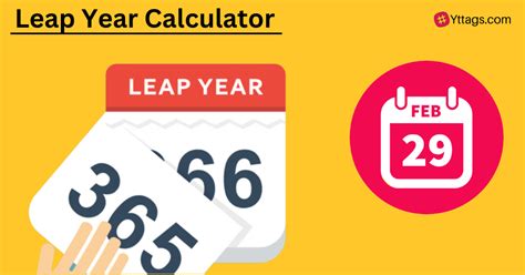 Online Leap Year Calculator Yttags