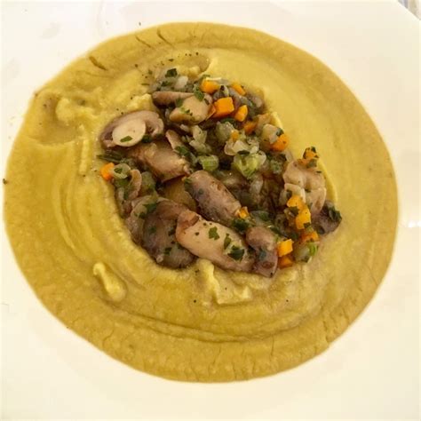 Vellutata Di Ceci Con Funghi Spadellati Volersi Bene Mangiando