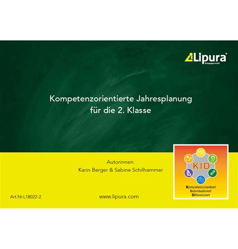 Komplett Paket für 2 Klasse Kompetenzorientierte Jahresplanung