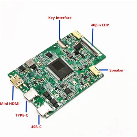 Edp Lcd Driver Board Type C One Line Pass Pin Edp For Nv Fhm