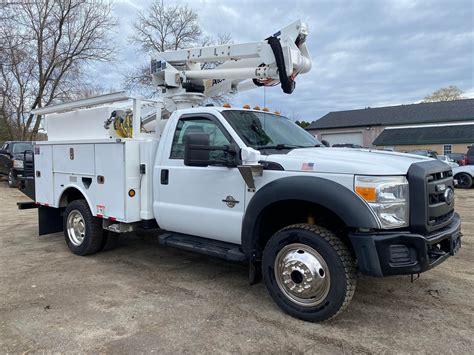 Ford F Xl Altec Utility Bucket Truck Platinum Truck And