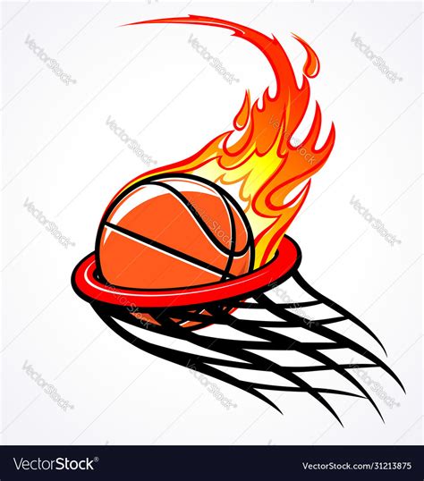 How To Draw A Flaming Basketball Understandingbench16