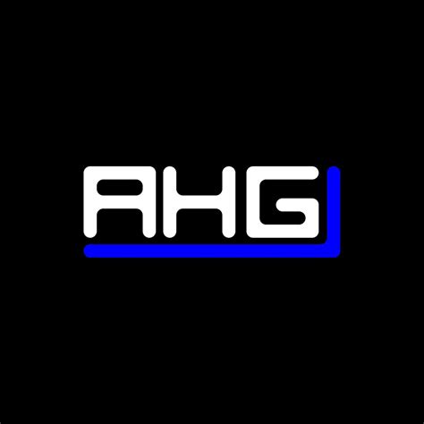 AHG letter logo creative design with vector graphic, AHG simple and ...