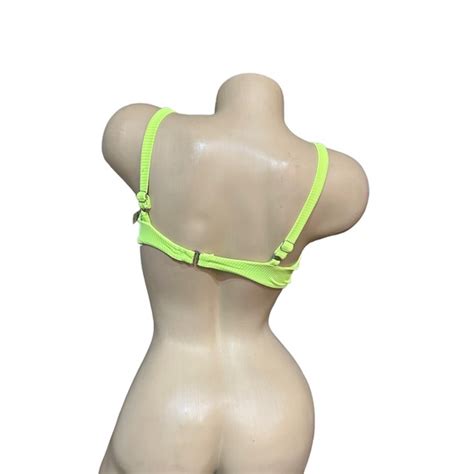 Tinibikini Swim Tinibikini Tini Bikini Neon Green Swim Top Medium