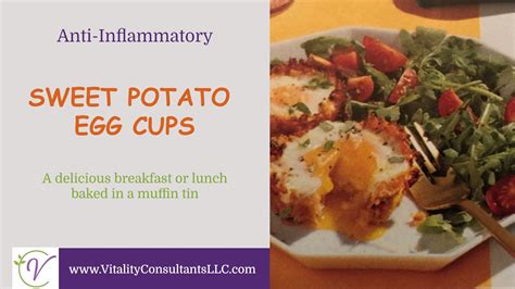 Sweet Potato Egg Cups Vitality Consultants