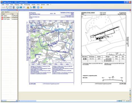 VFR Anflugkarten AIP D A CH für Flight Planner Flight Planner