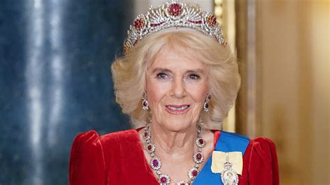 PHOTOS: Queen Camilla wore the Burmese ruby tiara