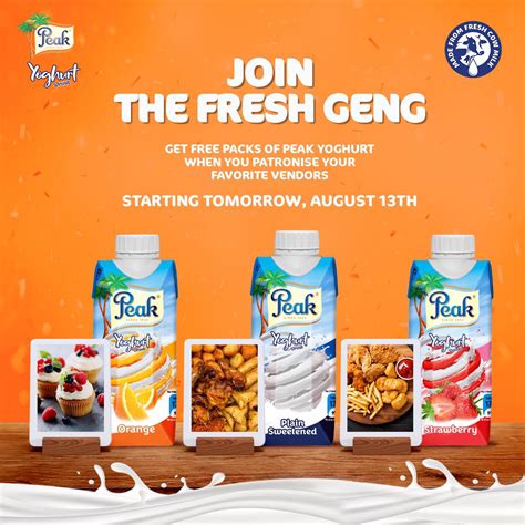 Peak Yoghurt Posts Facebook