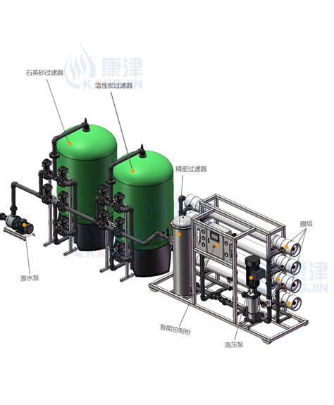 软化水设备全自动软化水设备锅炉软化水设备 康津水处理