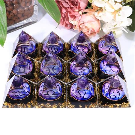 Constellation Pyramid Set Of 12PC Provides Positive Energy Pyramid