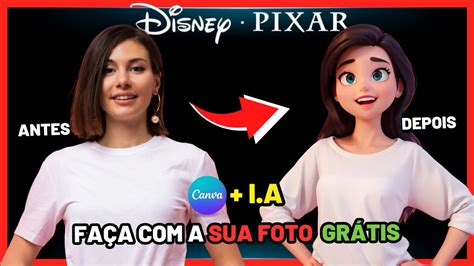 Com Sua PrÓpria Foto Como Fazer Trend Disney Pixar Grátis Youtube